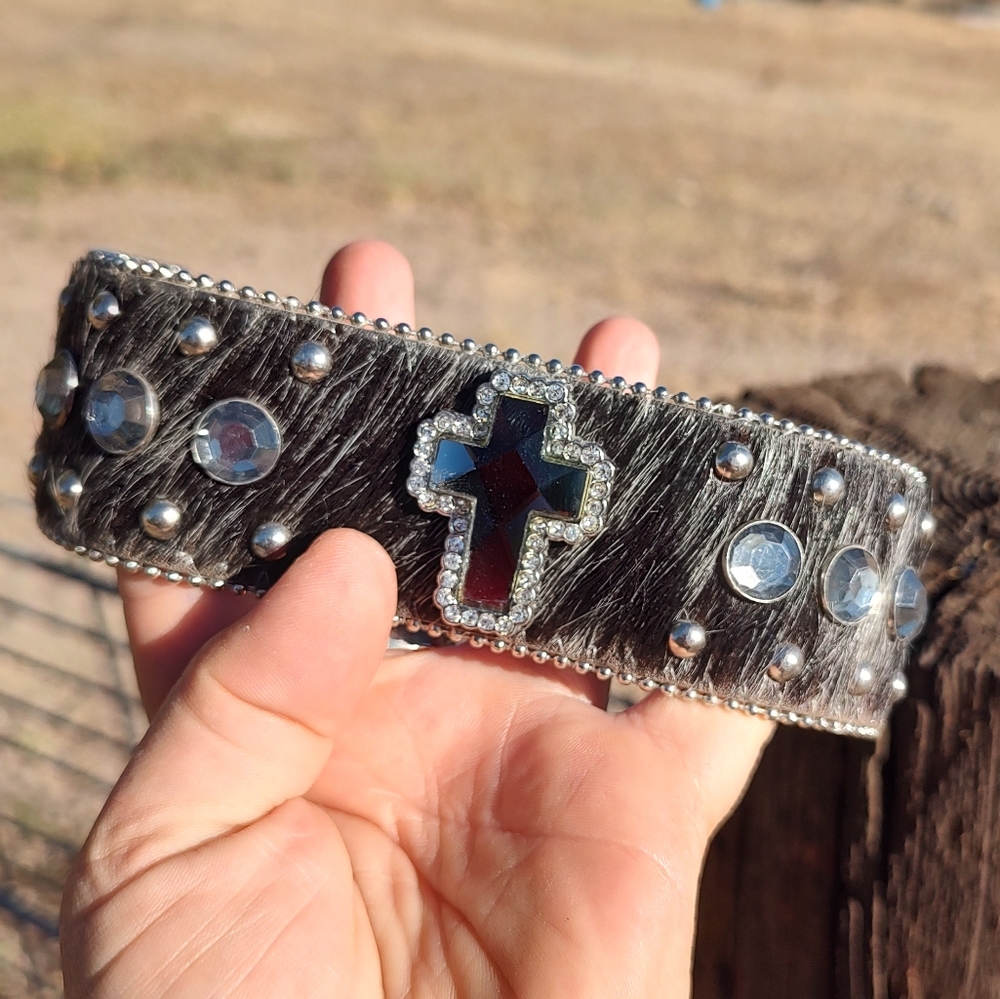 Adjustable Cowhide Cuff